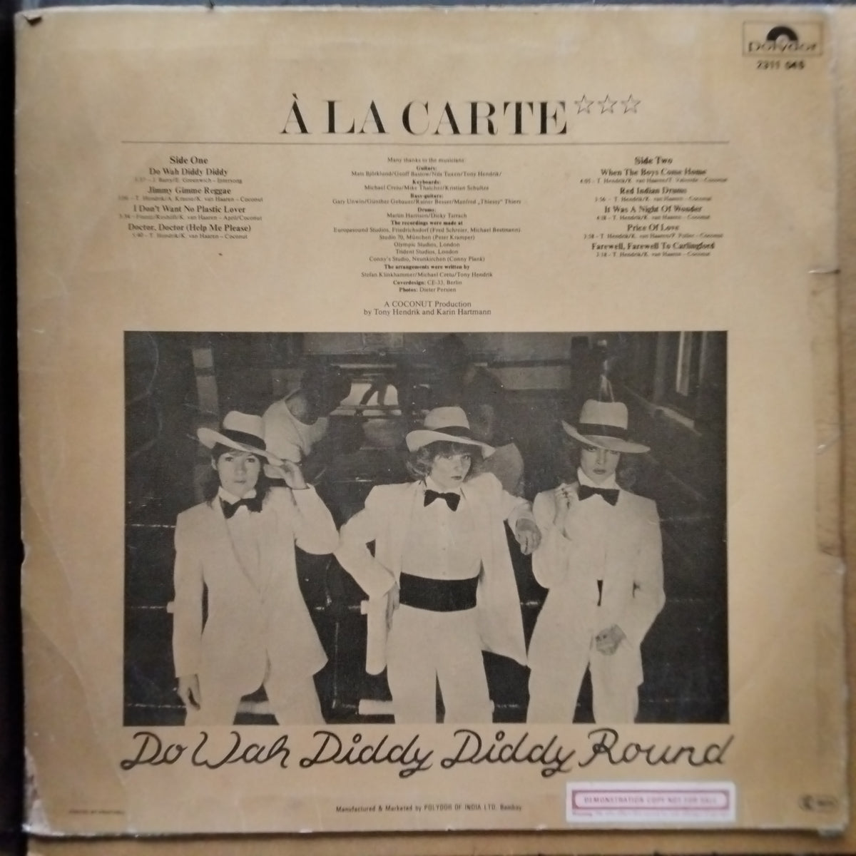 À La Carte - Do Wah Diddy Diddy Round (Vinyl)