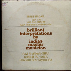 Ravi Shankar  - Three Ragas (Vinyl)