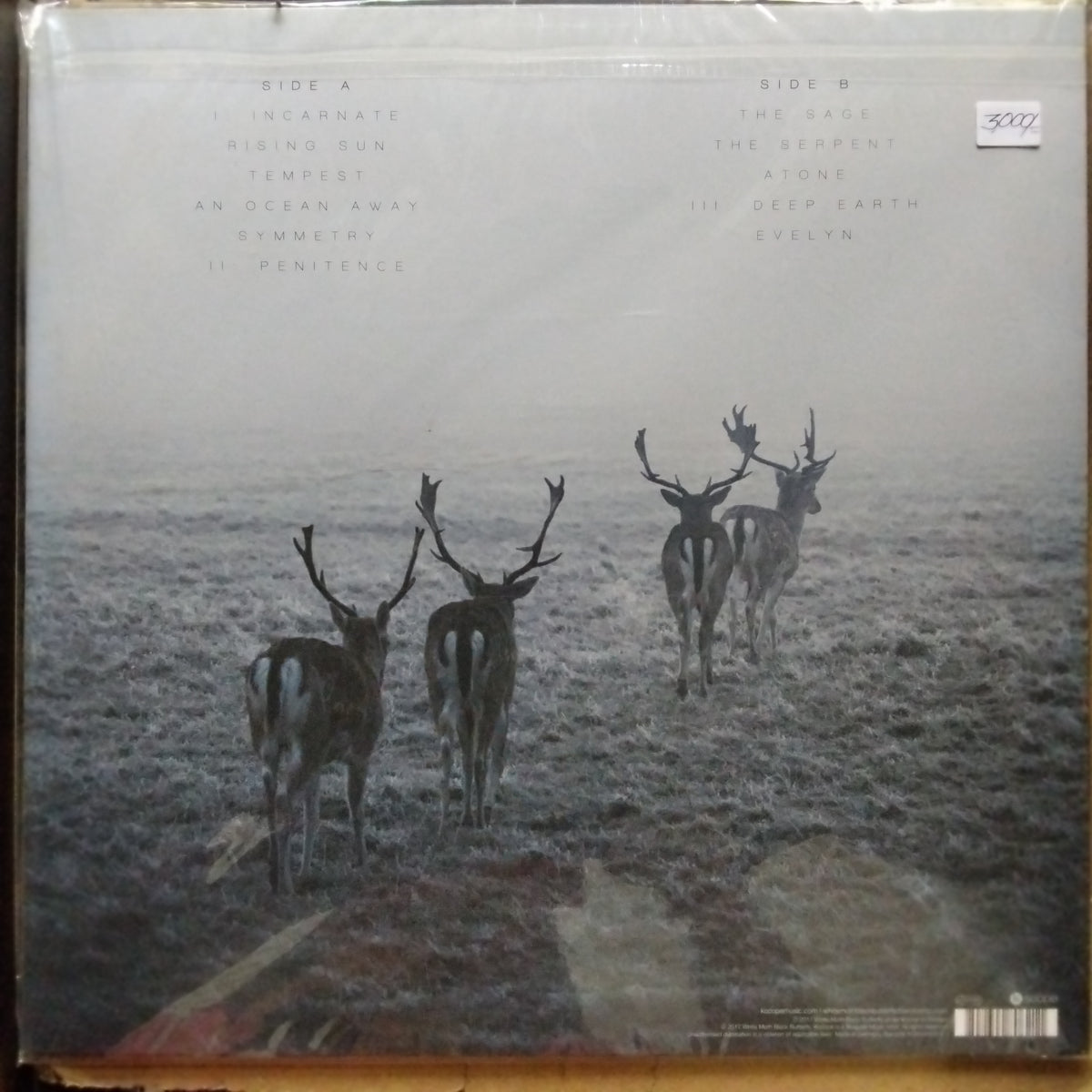 Atone - White Moth Black Butterfly  (Vinyl)