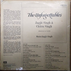 Jagjit & Chitra Singh  - The Unforgettables (Vinyl)