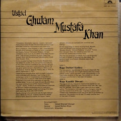 Ustad Ghulam Mustafa Khan - Ustad Ghulam Mustafa Khan (Vinyl)