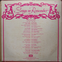 Various - Songs To Remember - From Hindi Films (Vinyl)