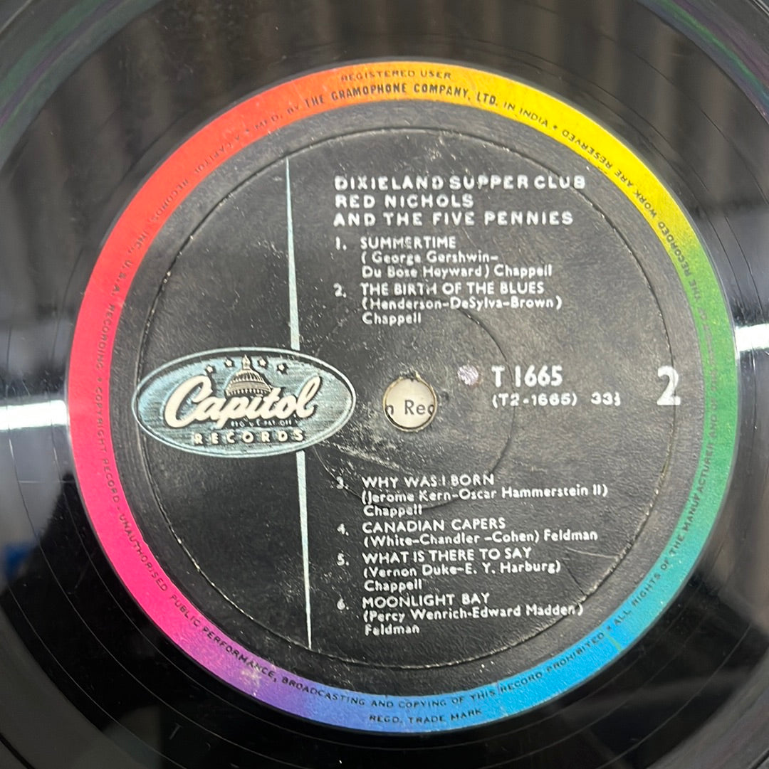 Red Nichols And His Five Pennies - Dixieland Supper Club (Vinyl)
