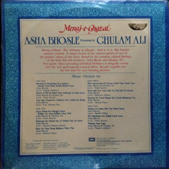 Asha Bhosle Presented By Ghulam Ali - Meraj-E-Ghazal (Vinyl)