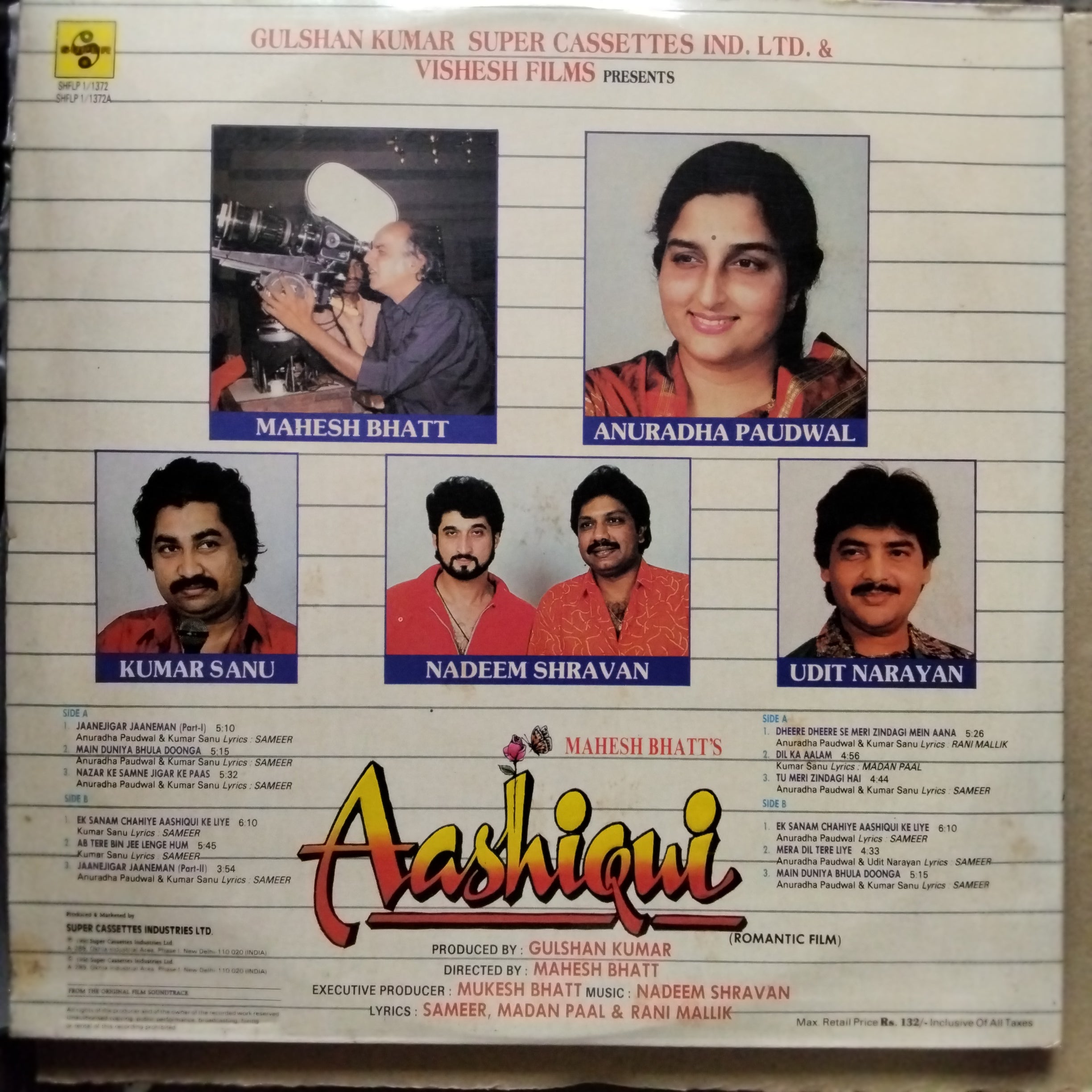 Song Aashiqui Aashiqui Dil Ka Aalam Buy Nadeem Shravan, Sameer