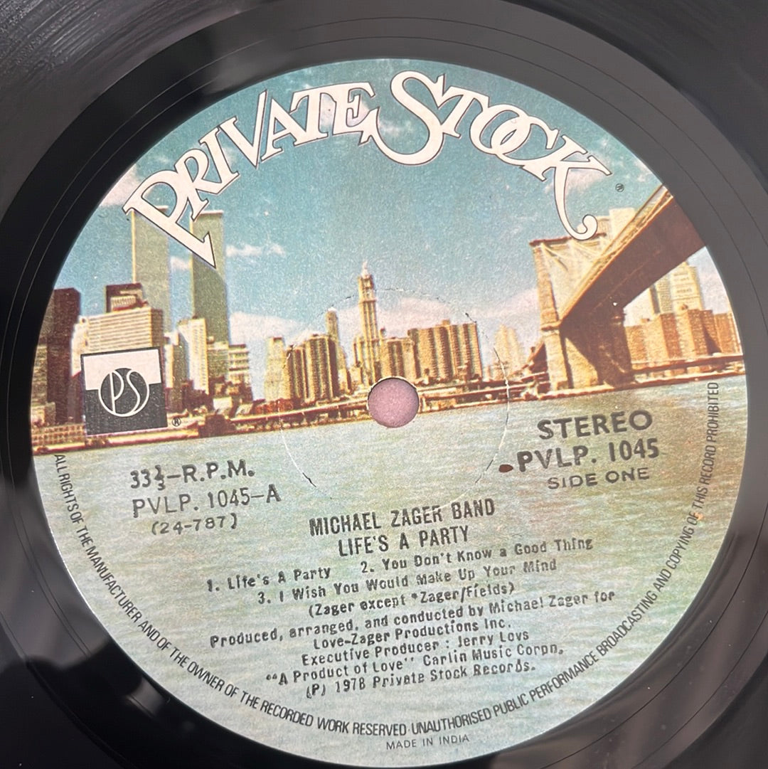 Michael Zager Band, The - Life's A Party (Vinyl)