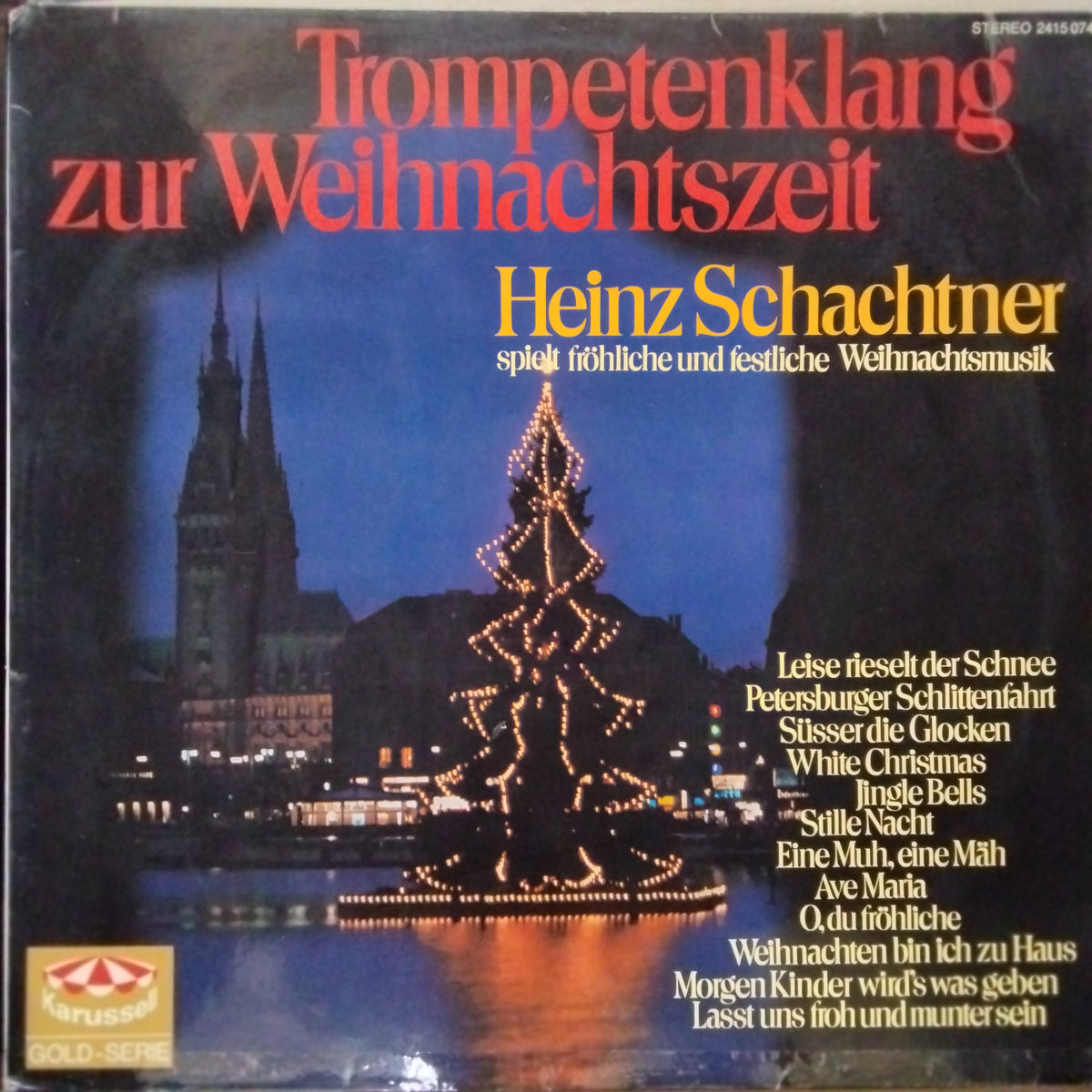 Heinz Schachtner - Trompetenklang Zur Weihnachtszeit (Vinyl)