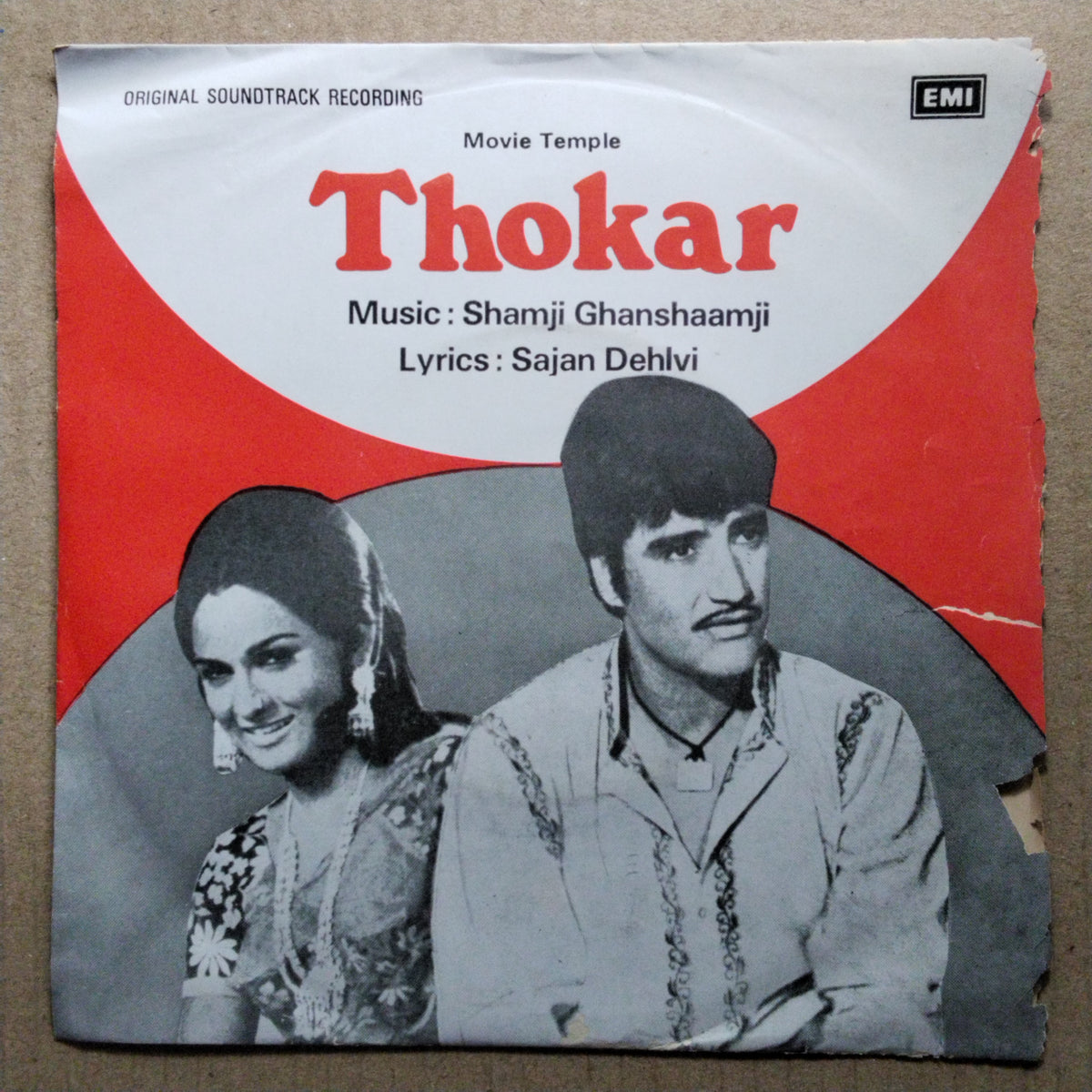 Shamji Ghanshaamji*, Sajan Dehlvi - Thokar (45-RPM)