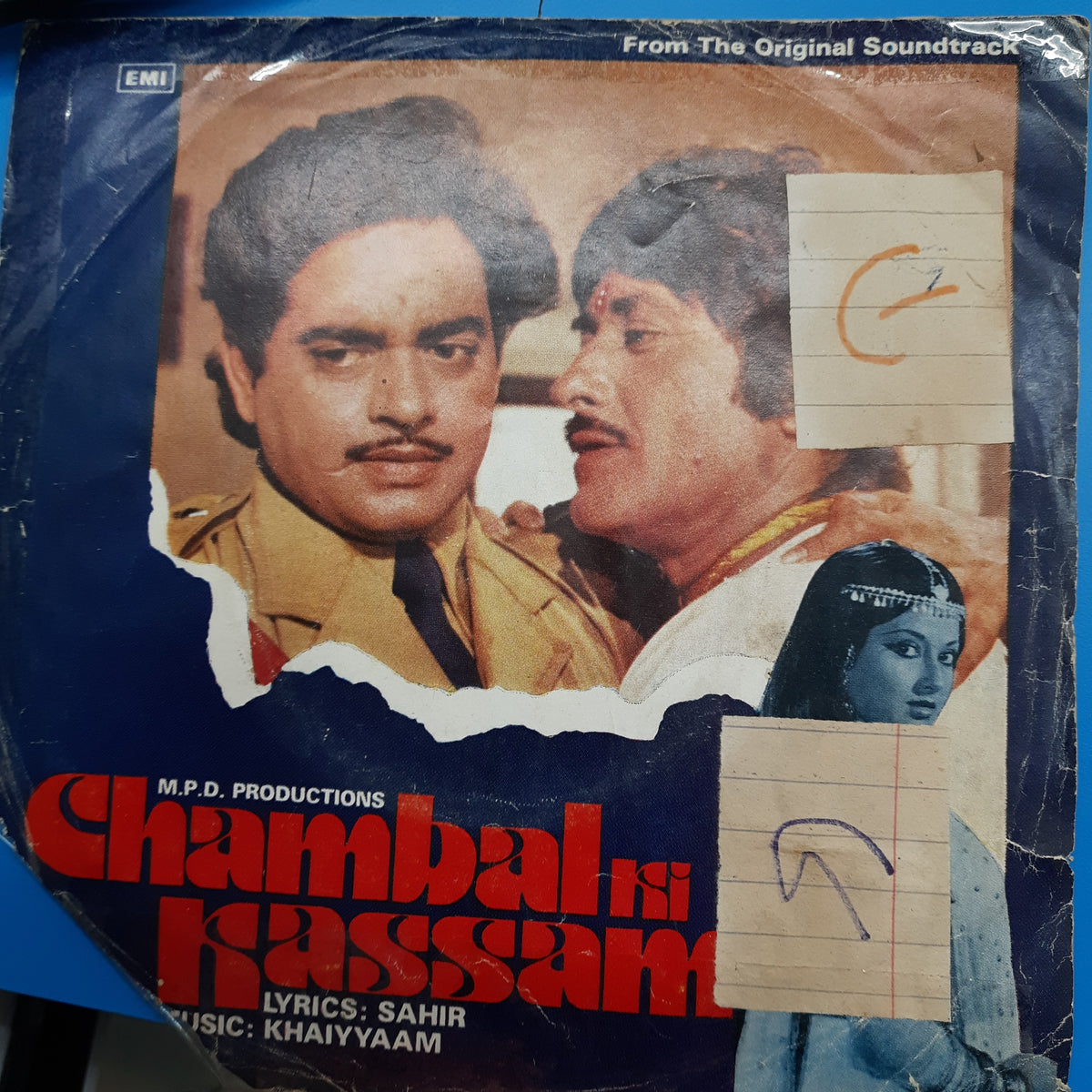 Khaiyyaam - Chambal Ki Kassam (45-RPM)