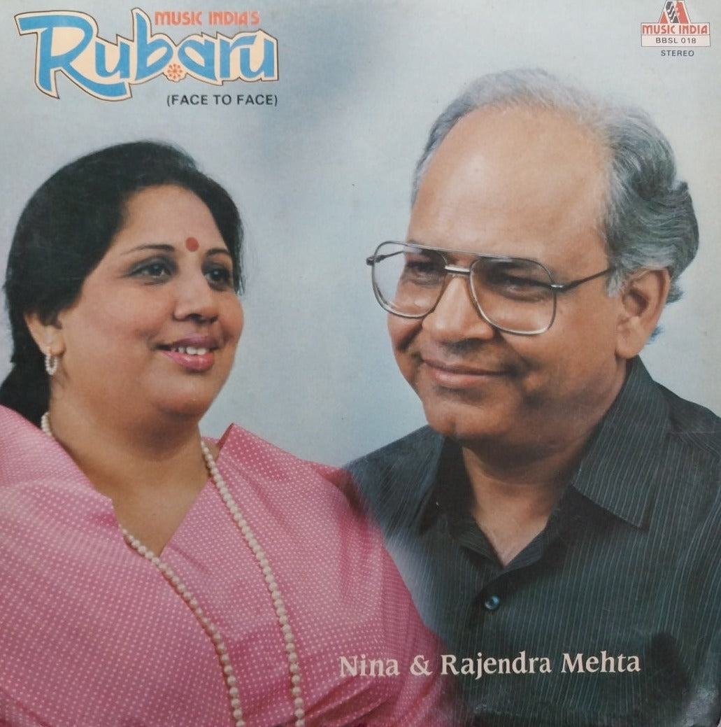 Nina & Rajendra Mehta  - Rubaru (Face To Face) (Vinyl)