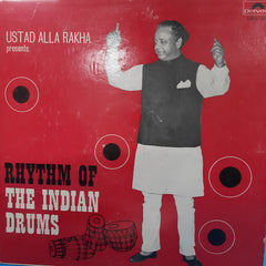 Ustad Alla Rakha - Rhythm Of The Indian Drums  (Vinyl)