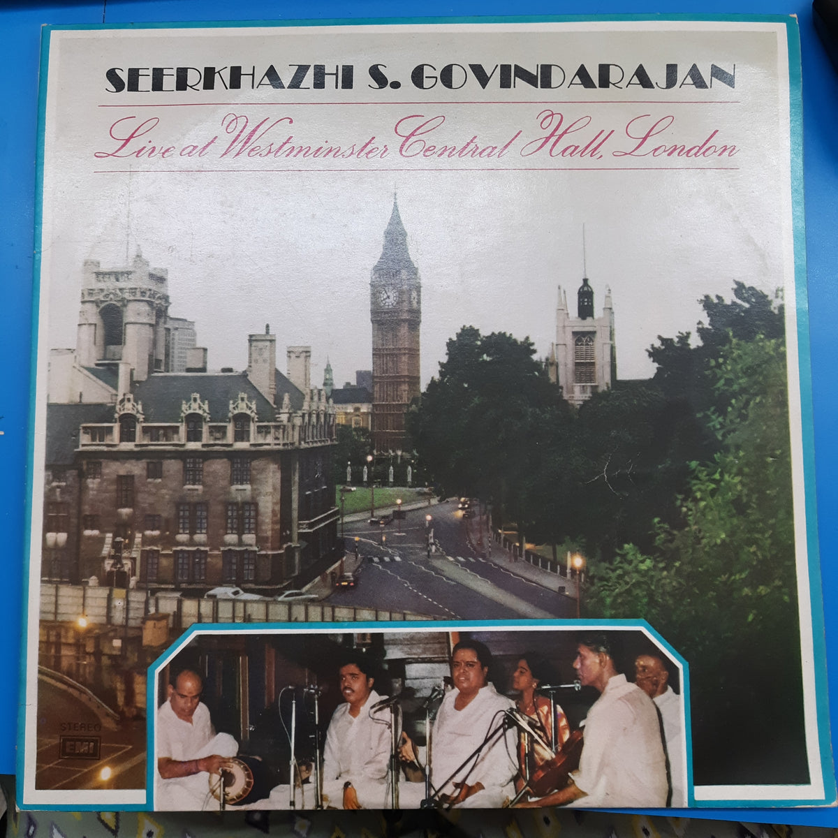Seerkhazhi S. Govindarajan  - Live At Westninster Central Hall London  (Vinyl)