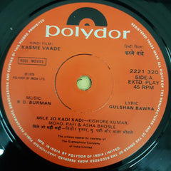 R. D. Burman - Kasme Vaade (45-RPM)