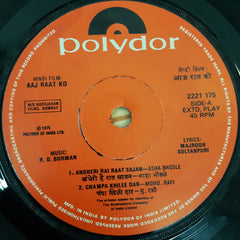 R.D.Burman - Aaj Raat Ko (45-RPM)