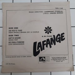 Laxmikant Pyarelal - Lafange (45-RPM)