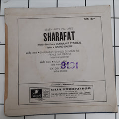 Laxmikant Pyarelal - Sharafat (45-RPM)