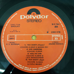 R. D. Burman, Anand Bakshi - Sholay = शोले (Vinyl)