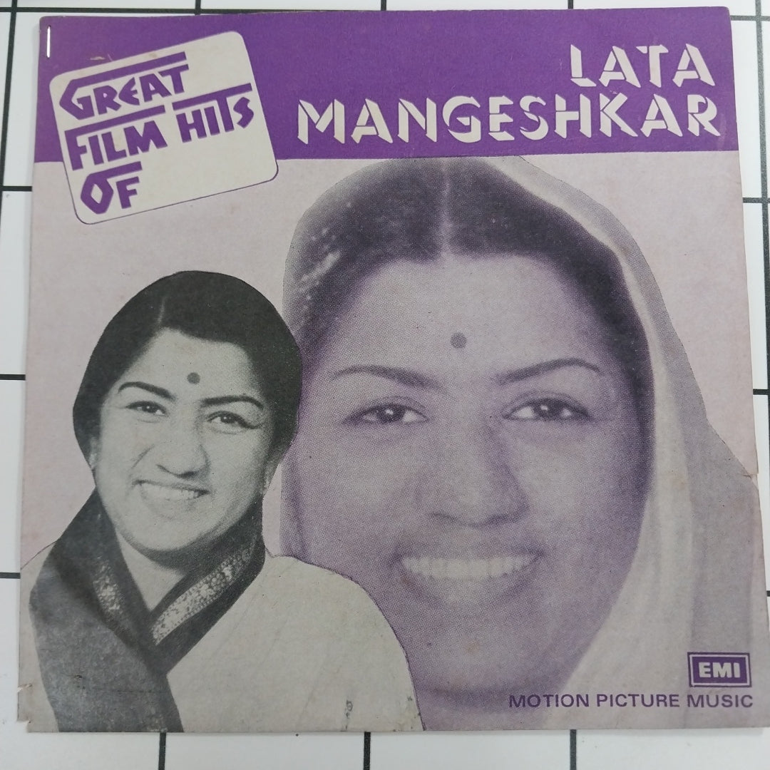 Lata Mangeshkar - Great Film Hits  (45-RPM)