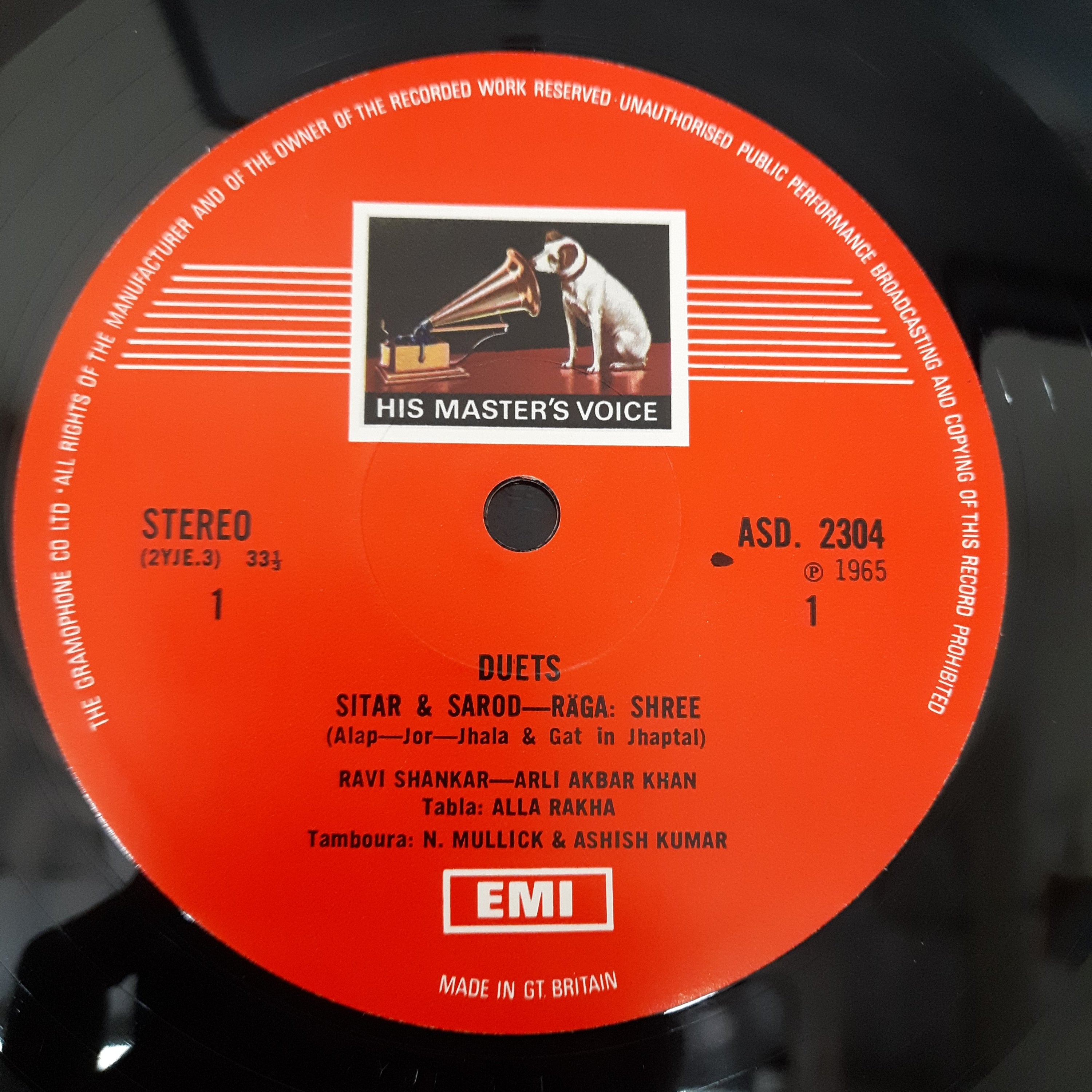Ravi Shankar & Ali Akbar Khan, Alla Rakha - Duets (Vinyl)