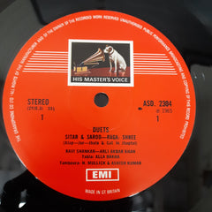 Ravi Shankar & Ali Akbar Khan, Alla Rakha - Duets (Vinyl)