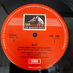 Ravi Shankar & Ali Akbar Khan, Alla Rakha - Duets (Vinyl)