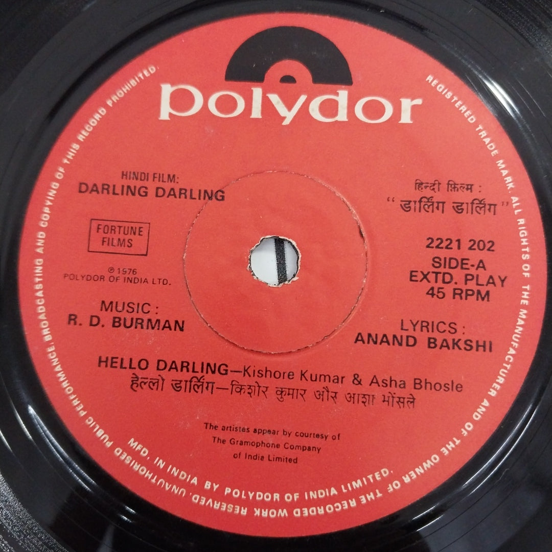 R.D.Burman - Darling Darling (45-RPM)