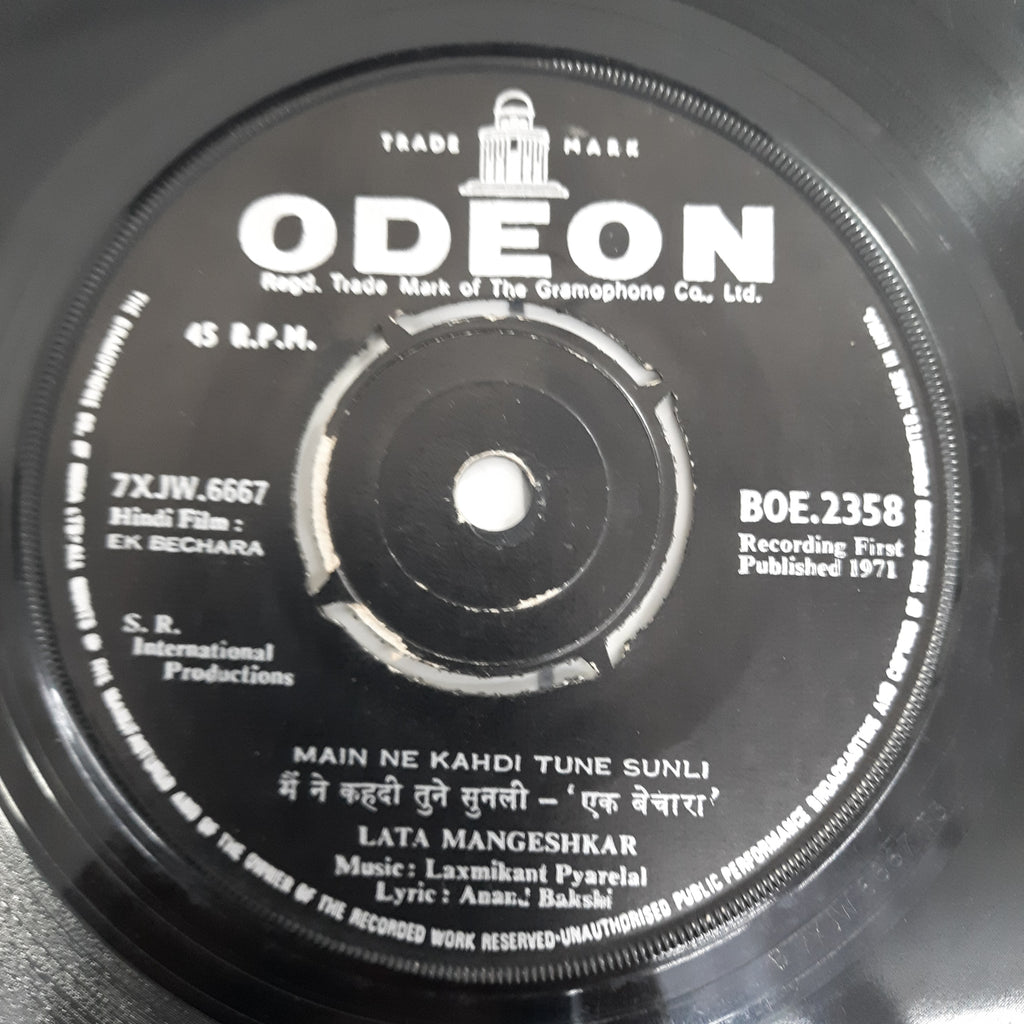 Laxmikant Pyarelal - Ek Bechara (45-RPM)