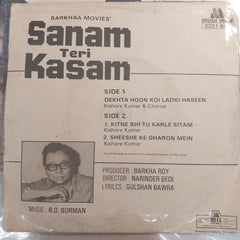 R.D.Burman - Sanam Teri Kasam (45-RPM)