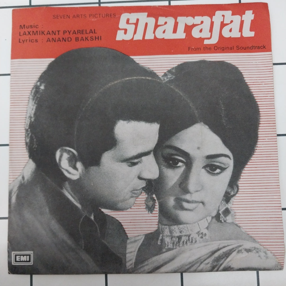Laxmikant-Pyarelal, Anand Bakshi - Sharafat (45-RPM)