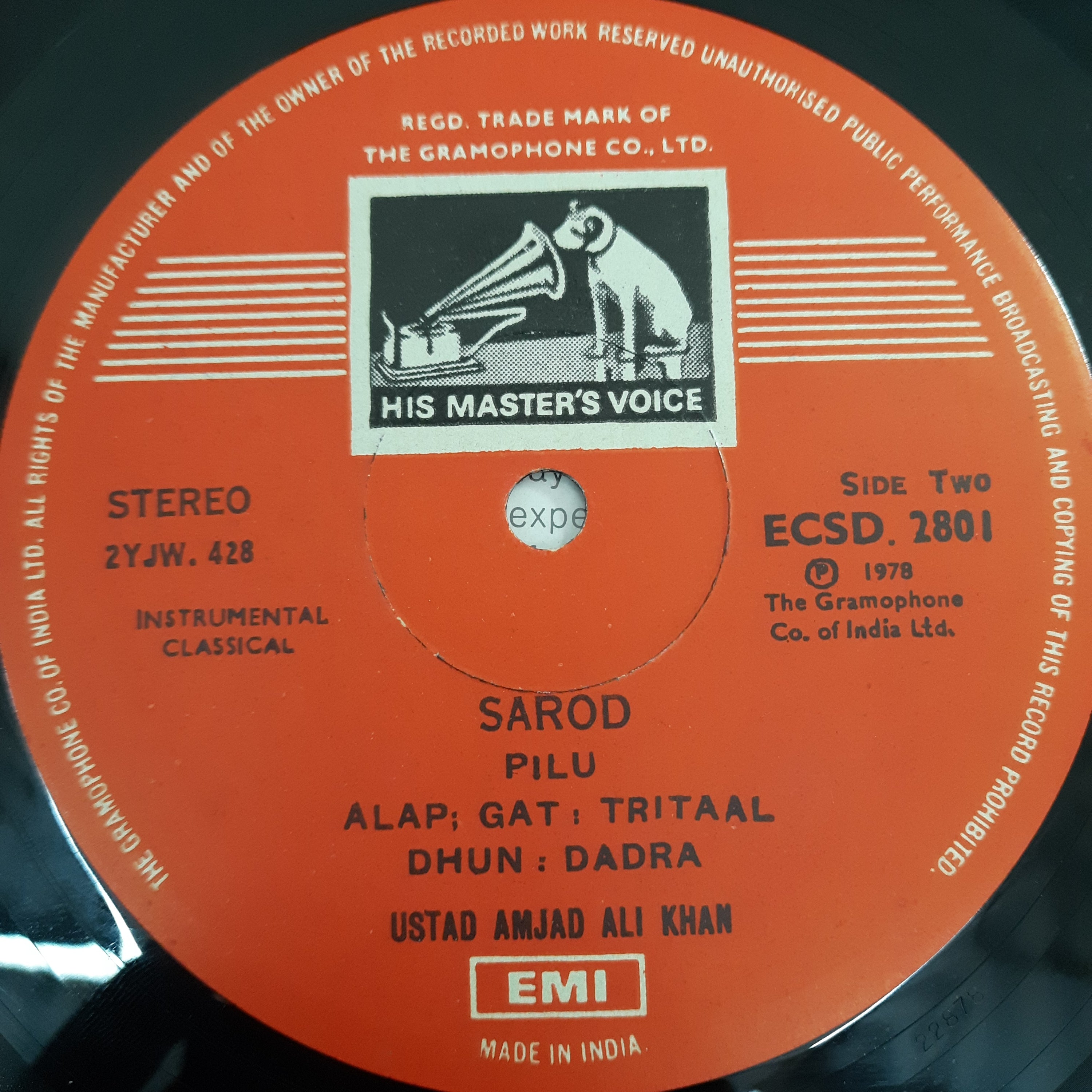 Amjad Ali Khan - Music Of Love (Vinyl)