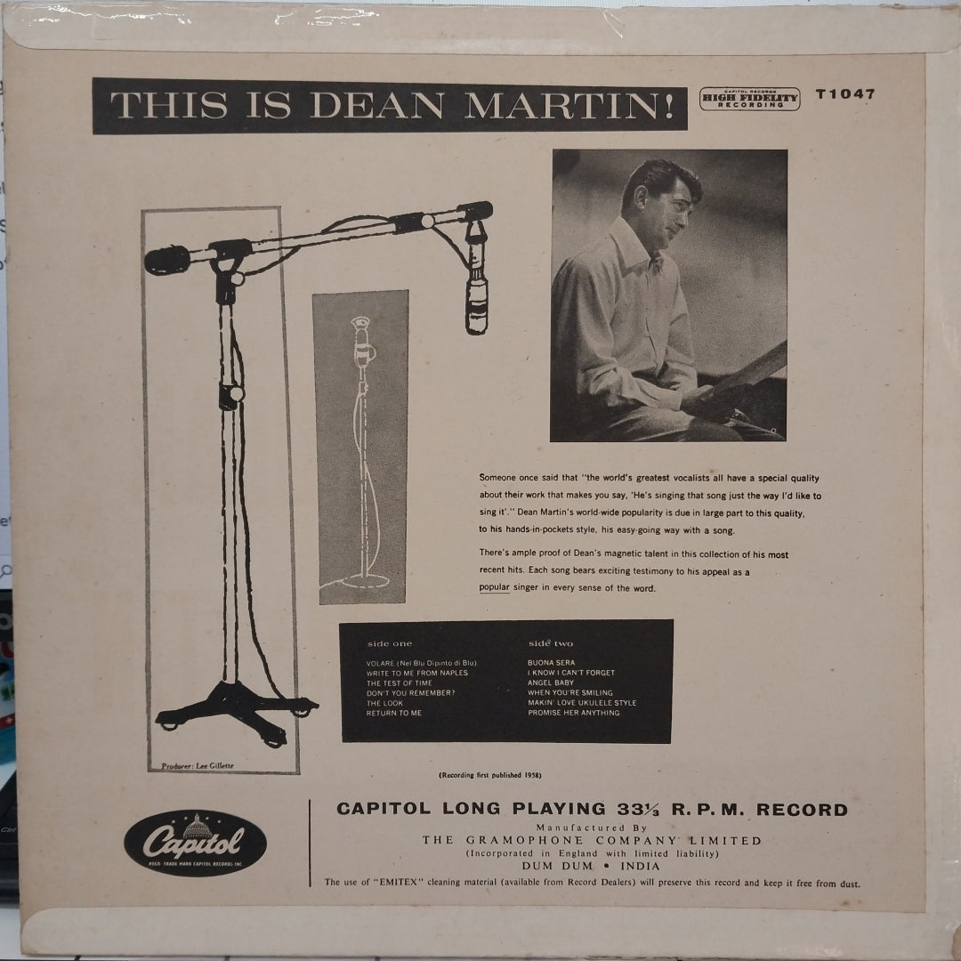 Dean Martin - This Is Dean Martin! (Vinyl)