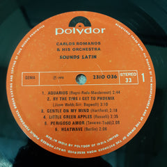 Carlos Romanos & His Orchestra - Sounds Latin (Vinyl)