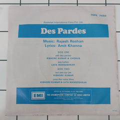 Rajesh Roshan - Des Pardes  (45-RPM)