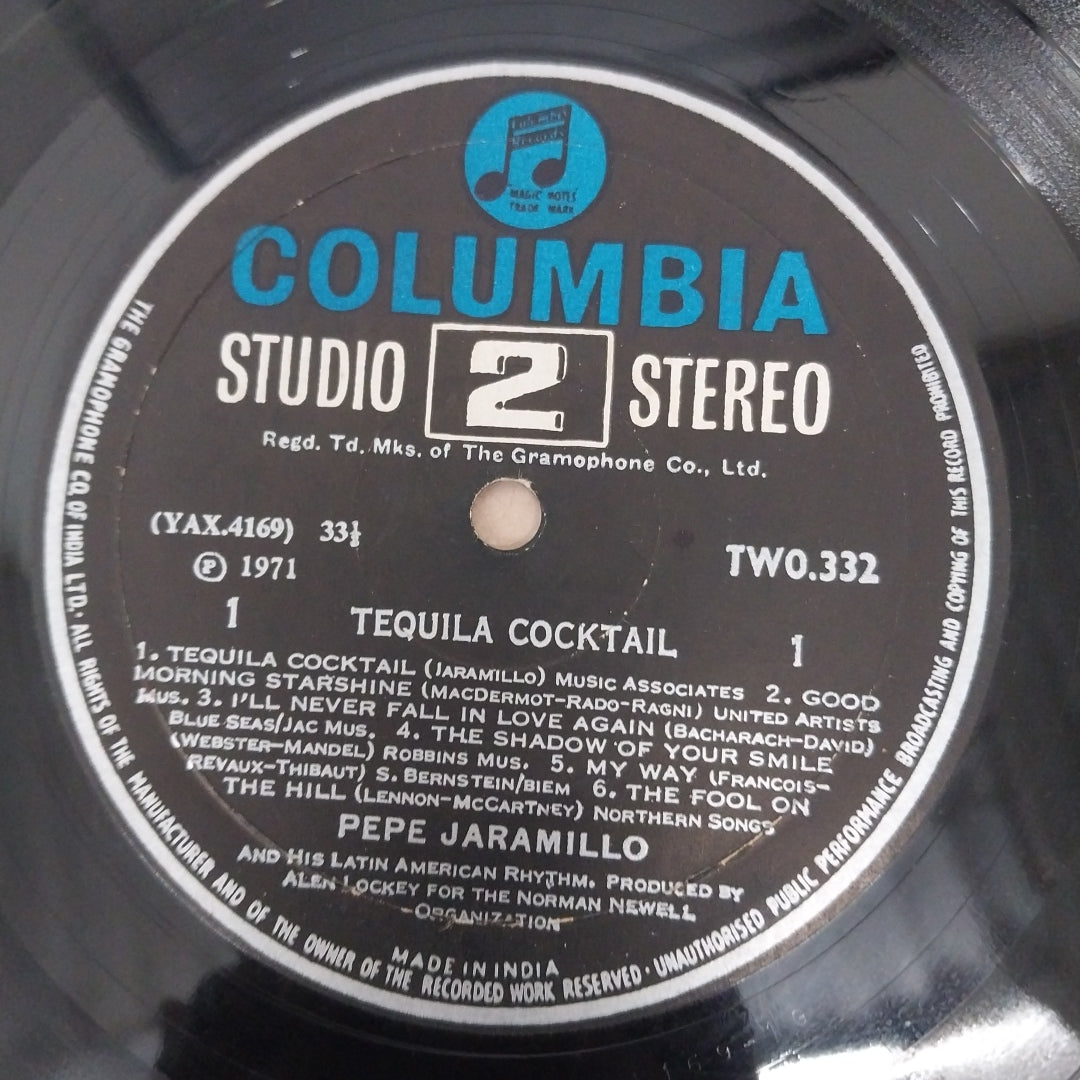 Pepe Jaramillo And His Latin-American Rhythm - Tequila Cocktail (Vinyl)