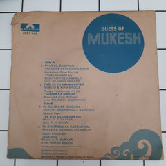 Mukesh - Duets Of Mukesh (45-RPM)