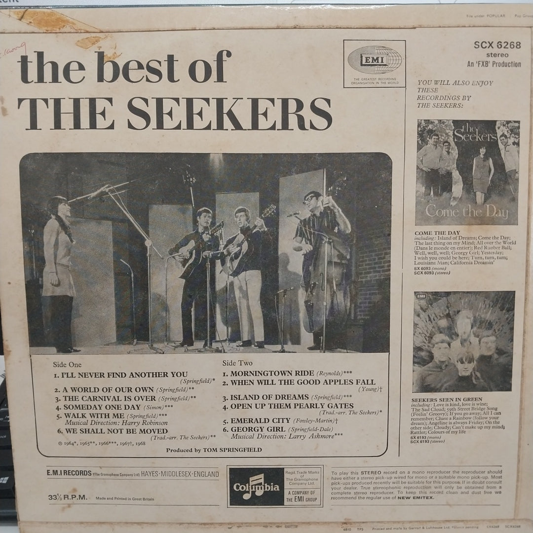 Seekers, The - The Best Of The Seekers (Vinyl)