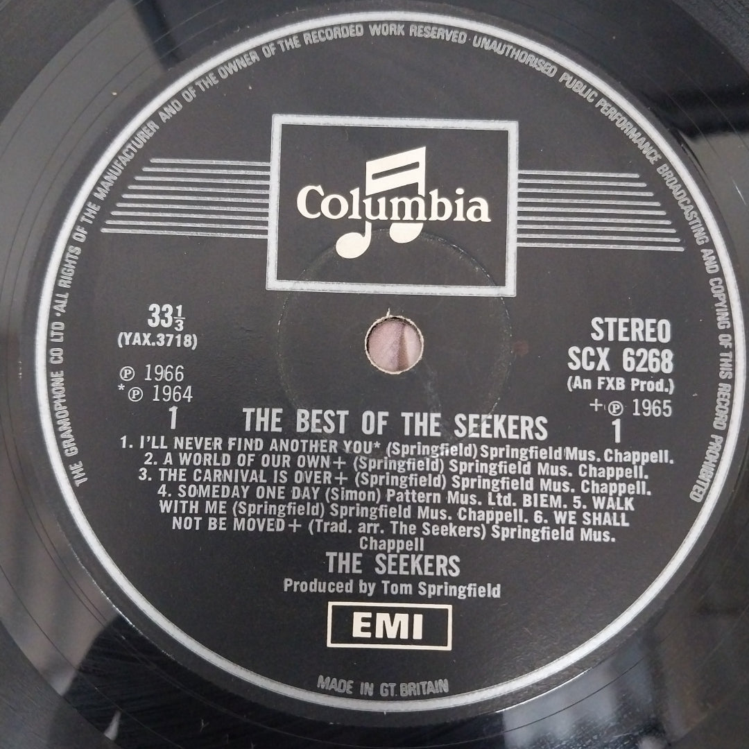 Seekers, The - The Best Of The Seekers (Vinyl)