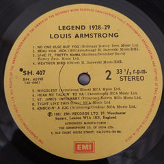 Louis Armstrong - The Louis Armstrong Legend 1928-29 (Vinyl)