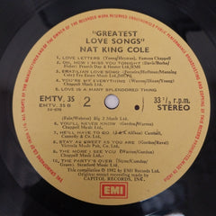 Nat King Cole - 20 Greatest Love Songs (Vinyl)
