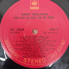 Andy Williams - You Lay So Easy On My Mind (Vinyl)