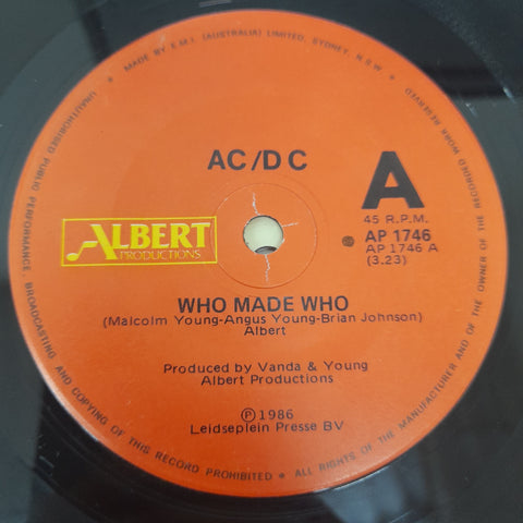 AC/DC - Vinilo Who Made Who