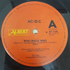 AC/DC - Who Made Who (45-RPM)