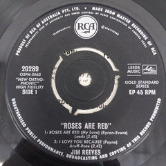 Jim Reeves - Roses Are Red (45-RPM)