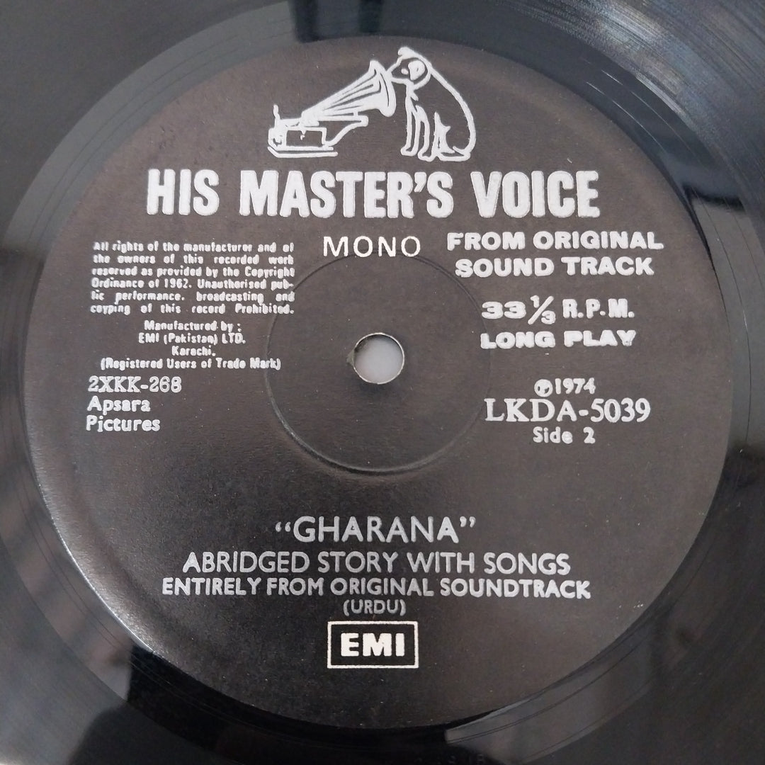 M. Ashraf - Gharana (Vinyl)