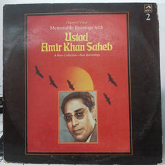 Amir Khan - Memorable Evenings With Ustad Amir Khan Saheb Vol. II (Vinyl)