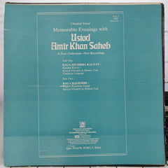 Amir Khan - Memorable Evenings With Ustad Amir Khan Saheb Vol. II (Vinyl)