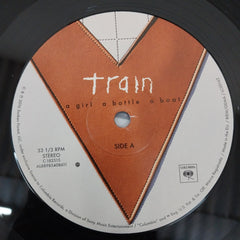 Train (2) - A Girl A Bottle A Boat (Vinyl)