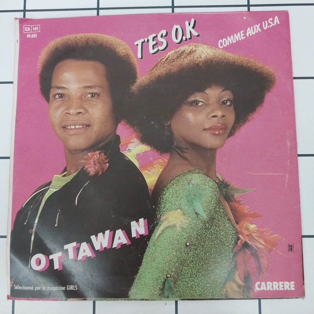 Ottawan - T'es O.K. / Comme Aux U.S.A. (45-RPM)