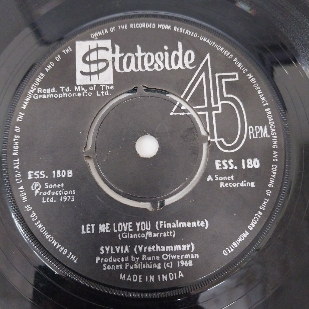 Sylvia Vrethammar - Y Viva Espana / Let Me Love You (45-RPM)