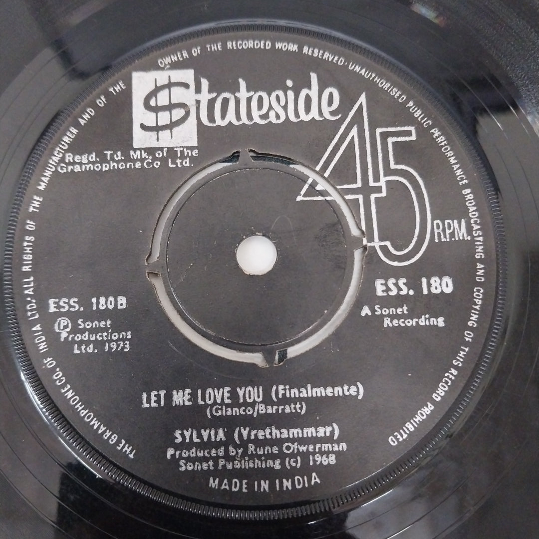 Sylvia Vrethammar - Y Viva Espana / Let Me Love You (45-RPM)